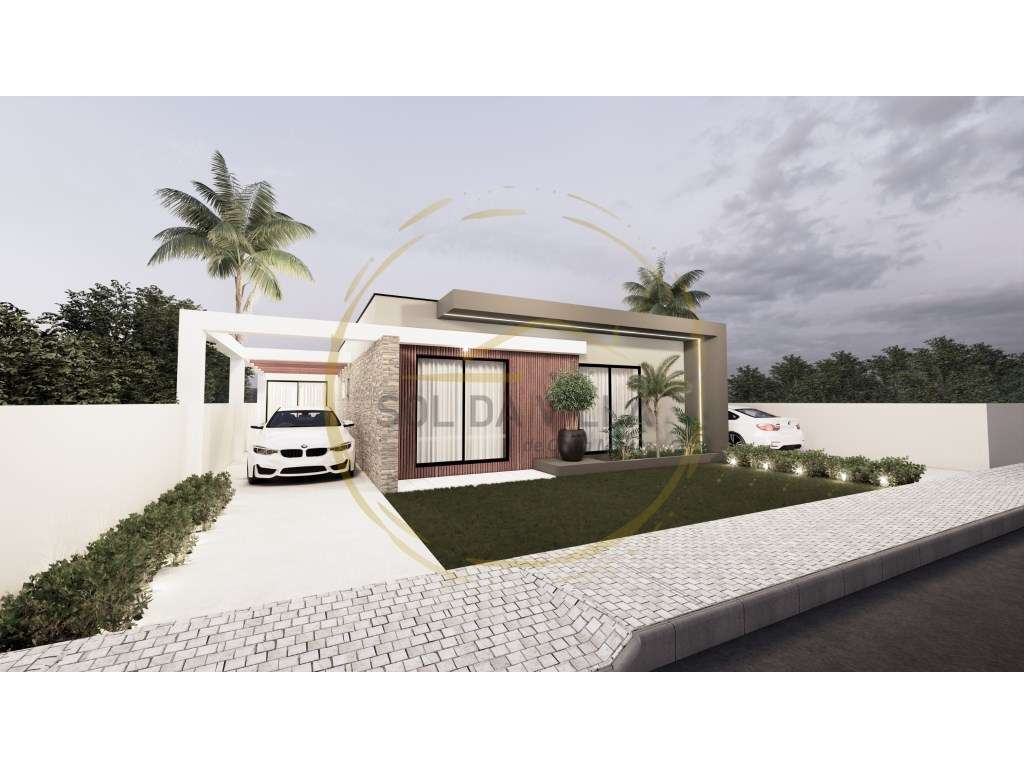 Moradia Térrea Isolada T3+1 c/piscina - Fernão Ferro, Seixal - 550.... - Grande imagem: 2/4