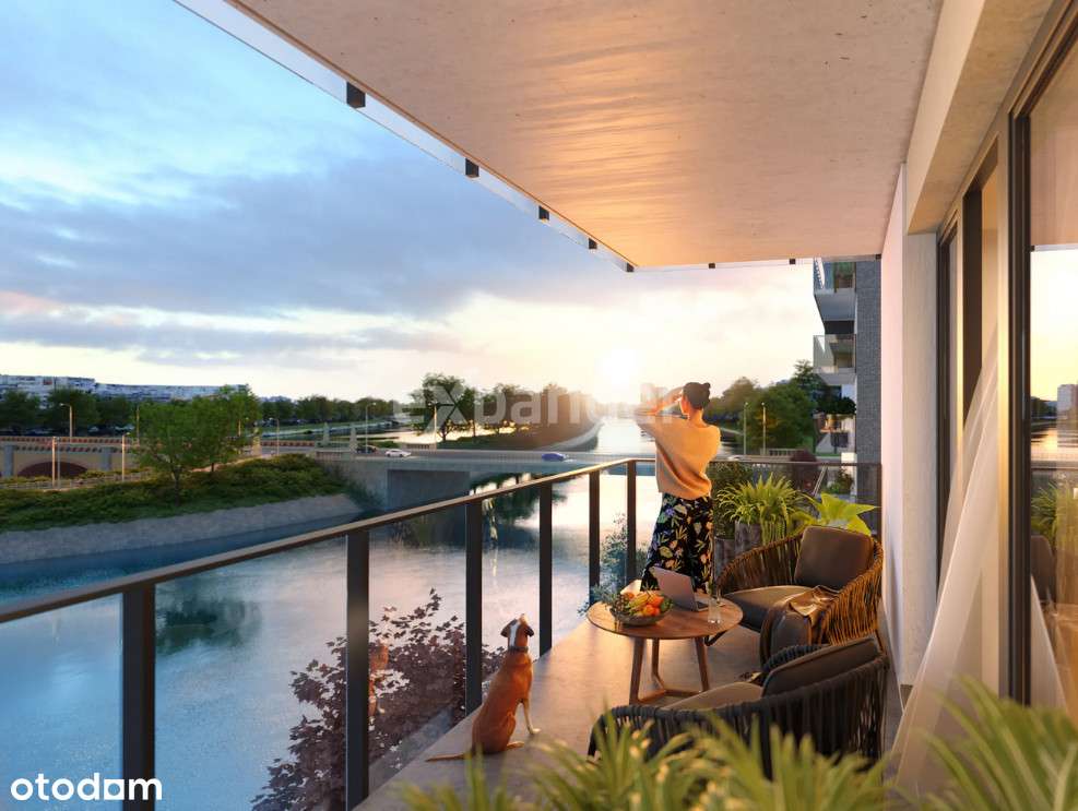 3 pokoje 49mkw/Nad Odrą/2 Loggie/ Wysoki standard - Pełny obrazek: 5/7