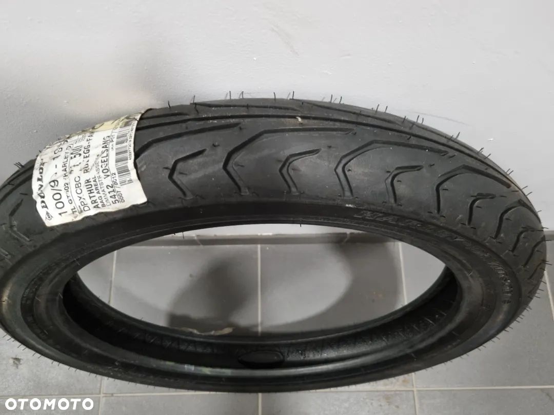 Opona przednia Harley Davidson Dunlop GT502F 100/90 19' - 1