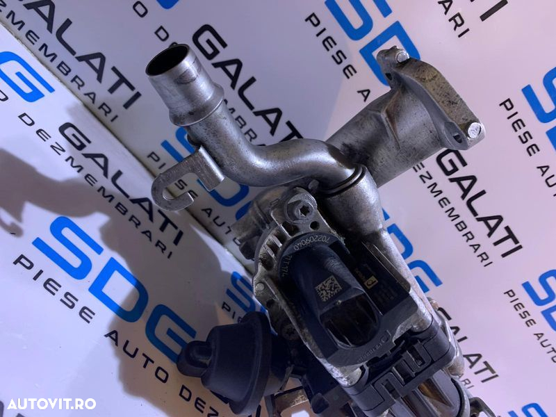 Racitor Gaze cu EGR Peugeot 308 1.6 HDI 2009 - 2014 Cod 9671187780 - 2