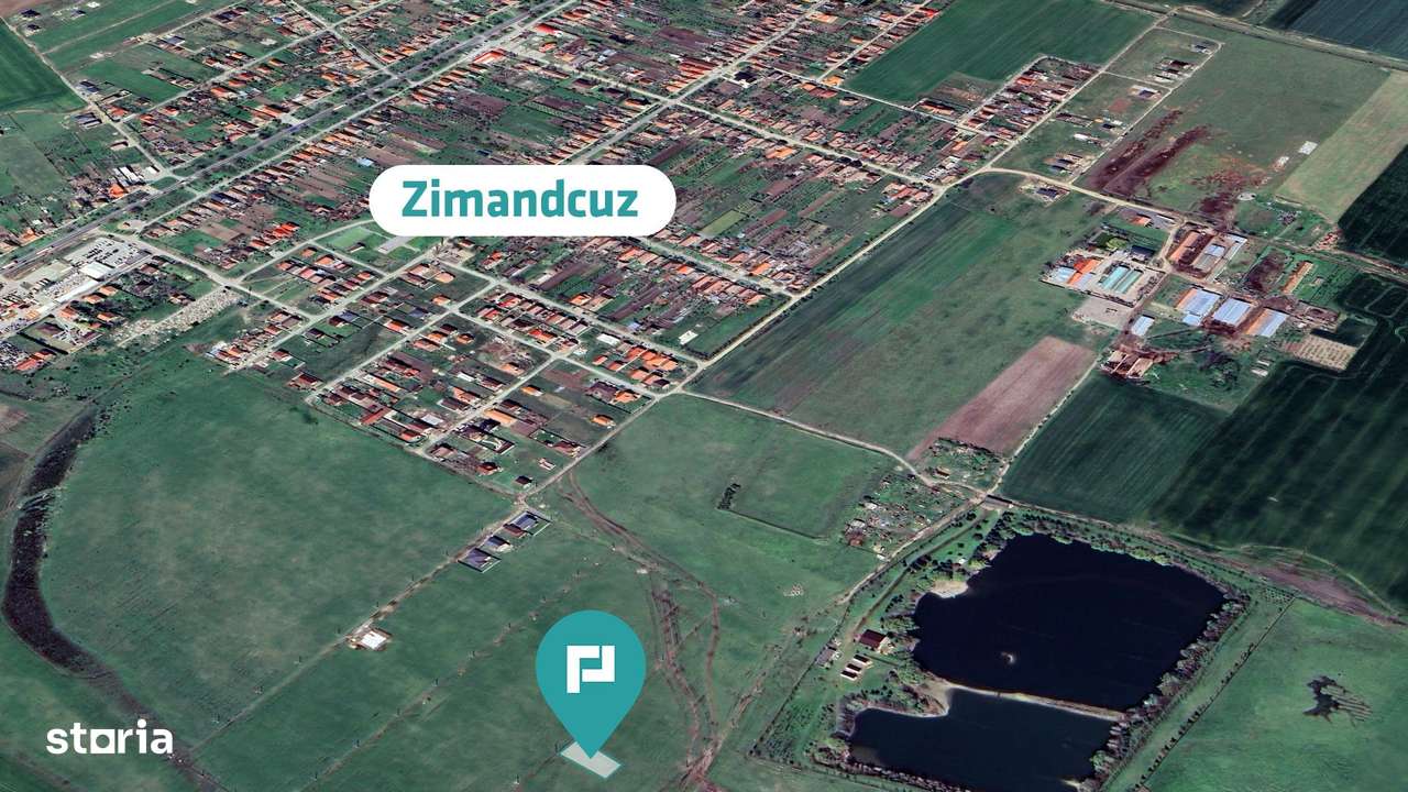 Loc de casă de 1.000mp în Zimandcuz cu PUZ aprobat-1