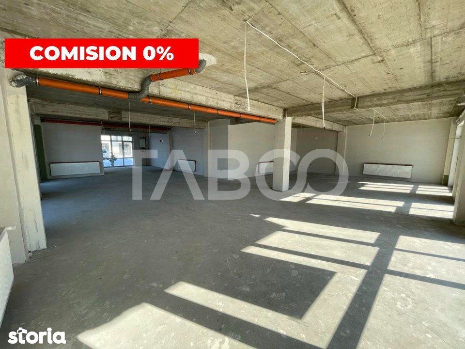 Spatiu comercial 174 mpu open space front stradal 40 mp Comision 0%