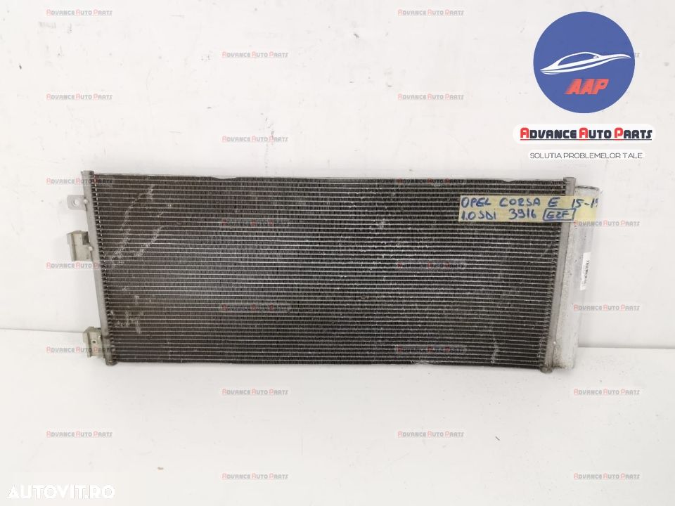 Radiator AC Opel Corsa E an 2015-2019 motorizare 1.0 SDI turbo 12V - original - 1