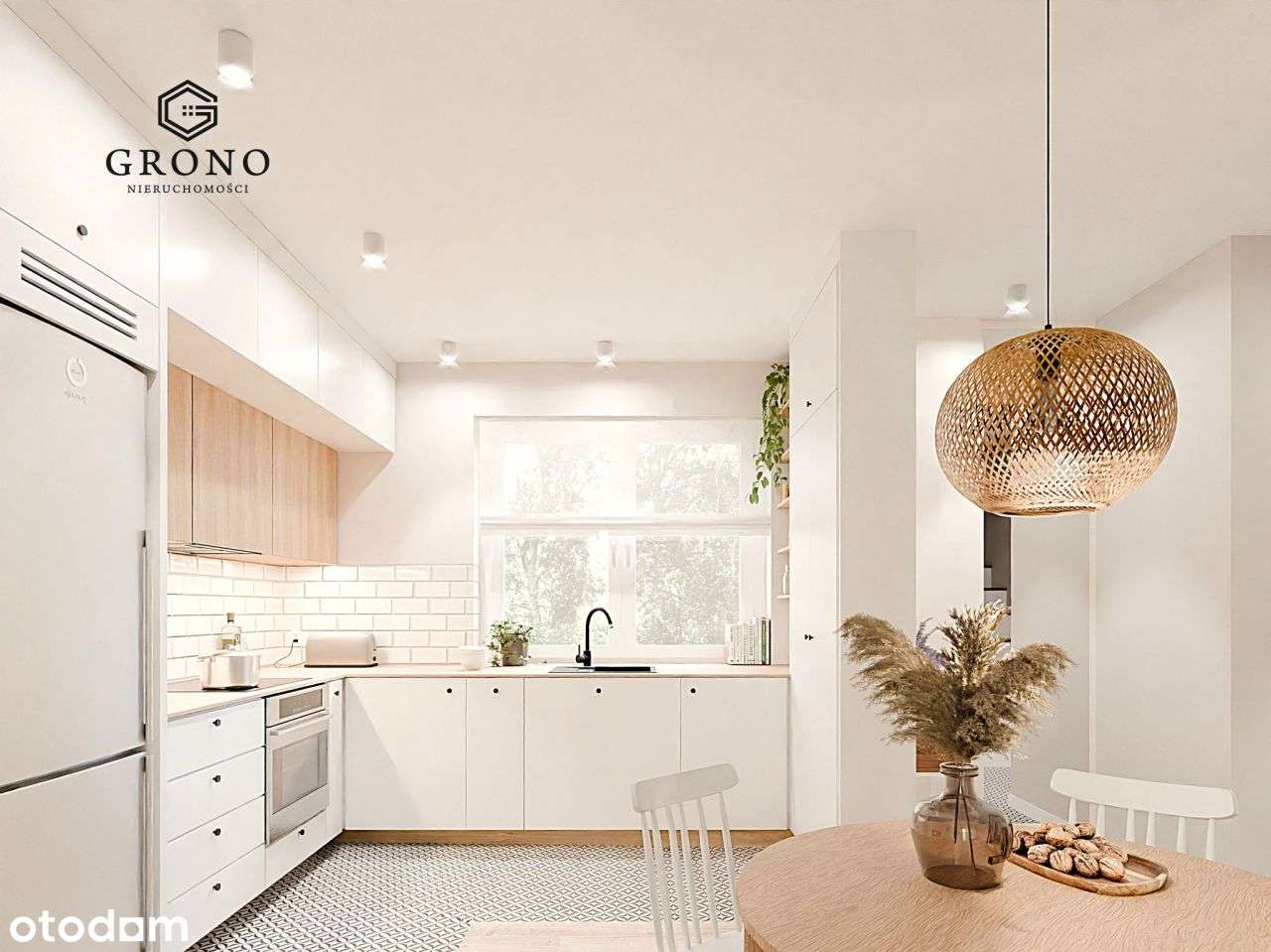 Szeregówka przy lesie, 4 pokoje + kominek!-3