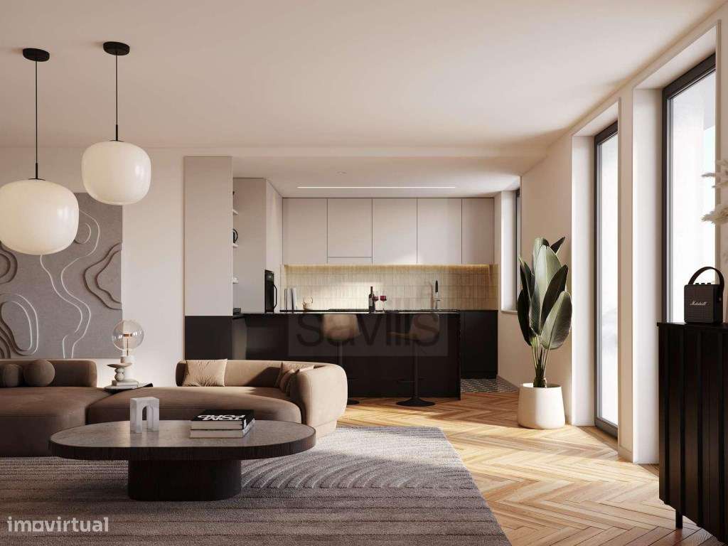 Apartamento T2+1 com terraço no condomínio Cedofeita 497, Porto - Grande imagem: 2/6
