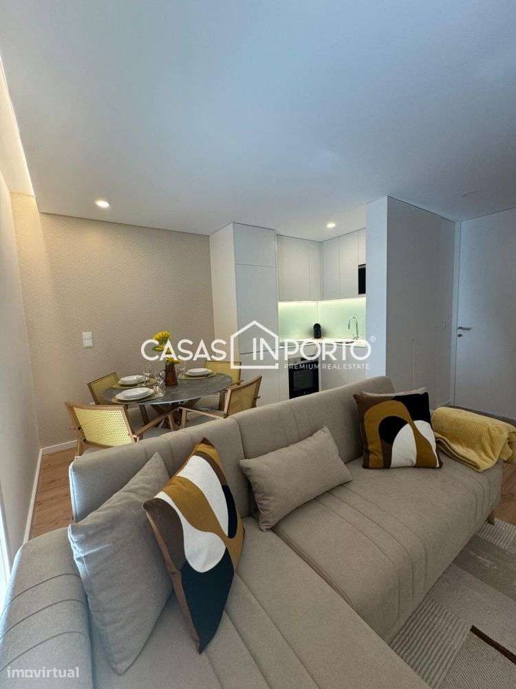 T1 de Luxo junto ao Pólo Universitário com terraço. - Grande imagem: 3/30