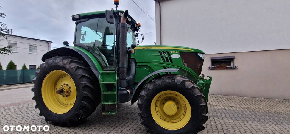 John Deere 6190R Oryginał Import Tuz Pneumatyka Pierwszy właściciel 7637MTG - 2