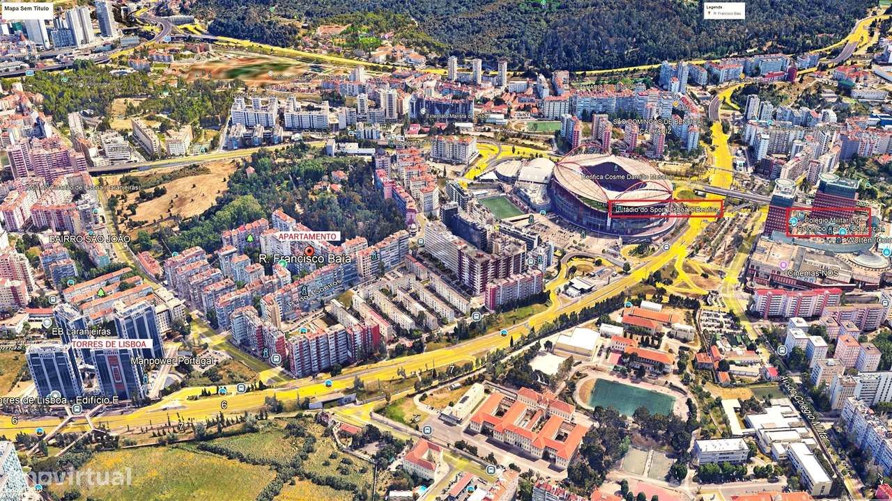 Último Piso com Vista sobre Lisboa, Garagem, Luz, Privacidade e Exclus-48