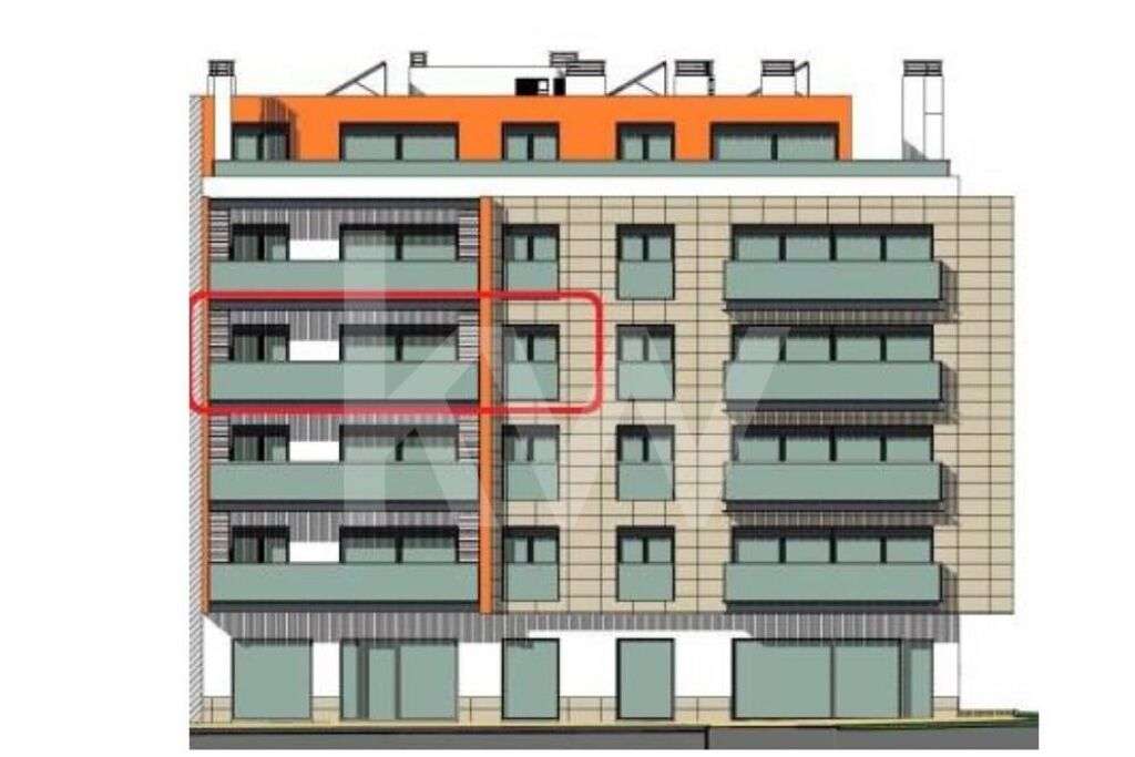 Apartamento T3  em construção. Acabamentos de luxo. Lugar de garagem - Grande imagem: 1/8