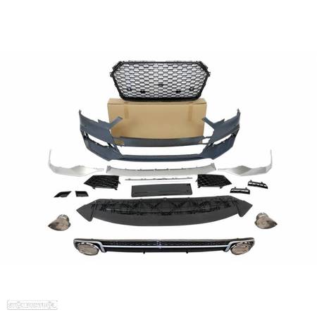 Kit completo Parachoques Audi A4 RS4 B9 (2016-2019) - 3