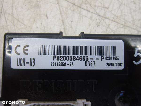 Renault Master II LIFT 2.5 DCI sterownik VCH-N3 8200584665 - 2