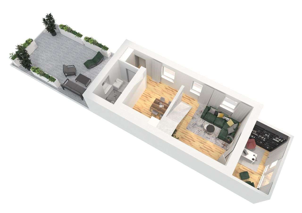 Nowoczesny domek, bez prowizji, Łódź Górna-4