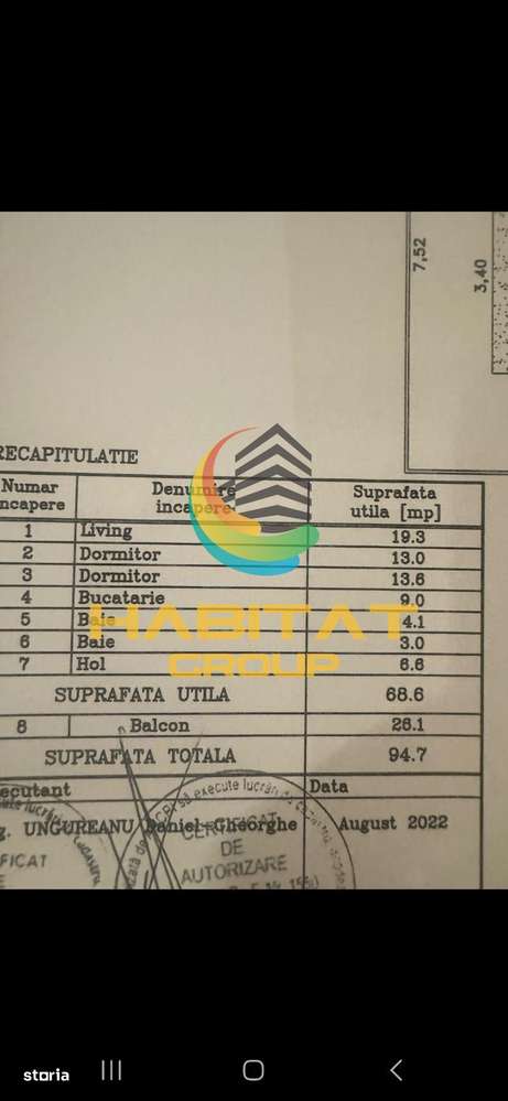 3 camere lux/terasa Cortina North - Imagine principală: 5/20