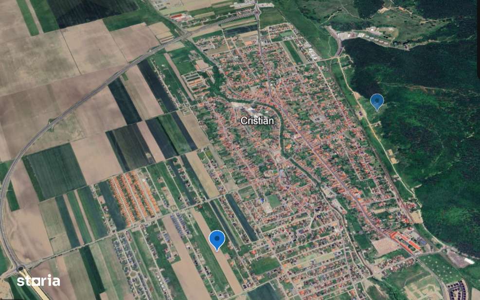 Teren de vanzare in Cristian, 920 mp, perfect pentru casa - Imagine principală: 5/5