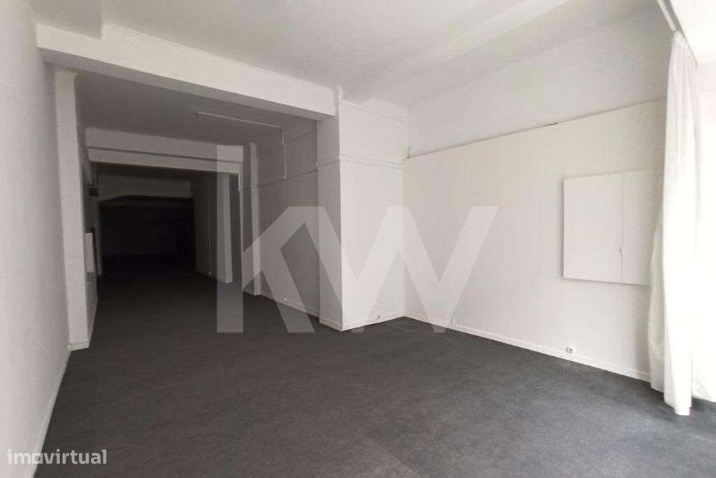 Loja com 236m2 num único piso e Garagem no Marques de Pombal com RENTA - Grande imagem: 4/16