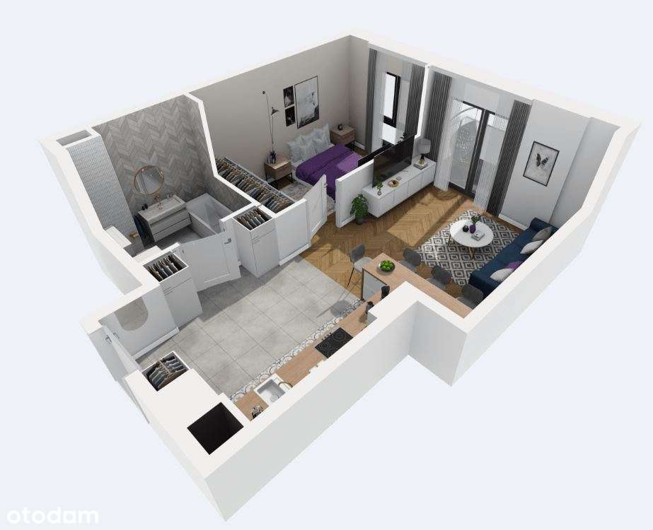 2 Pokoje z dużym SALONEM - Tramwaj 3 min - Pełna oferta - Winogrady-4