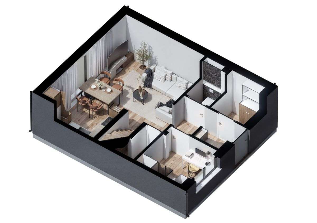 Nowy Dom w pobliżu ul. Nałęczowskiej. - Pełny obrazek: 5/12