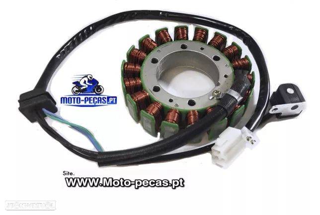 Stator suzuki dl 1500 intruder dl1500 gerador alternador bobinagem - 1