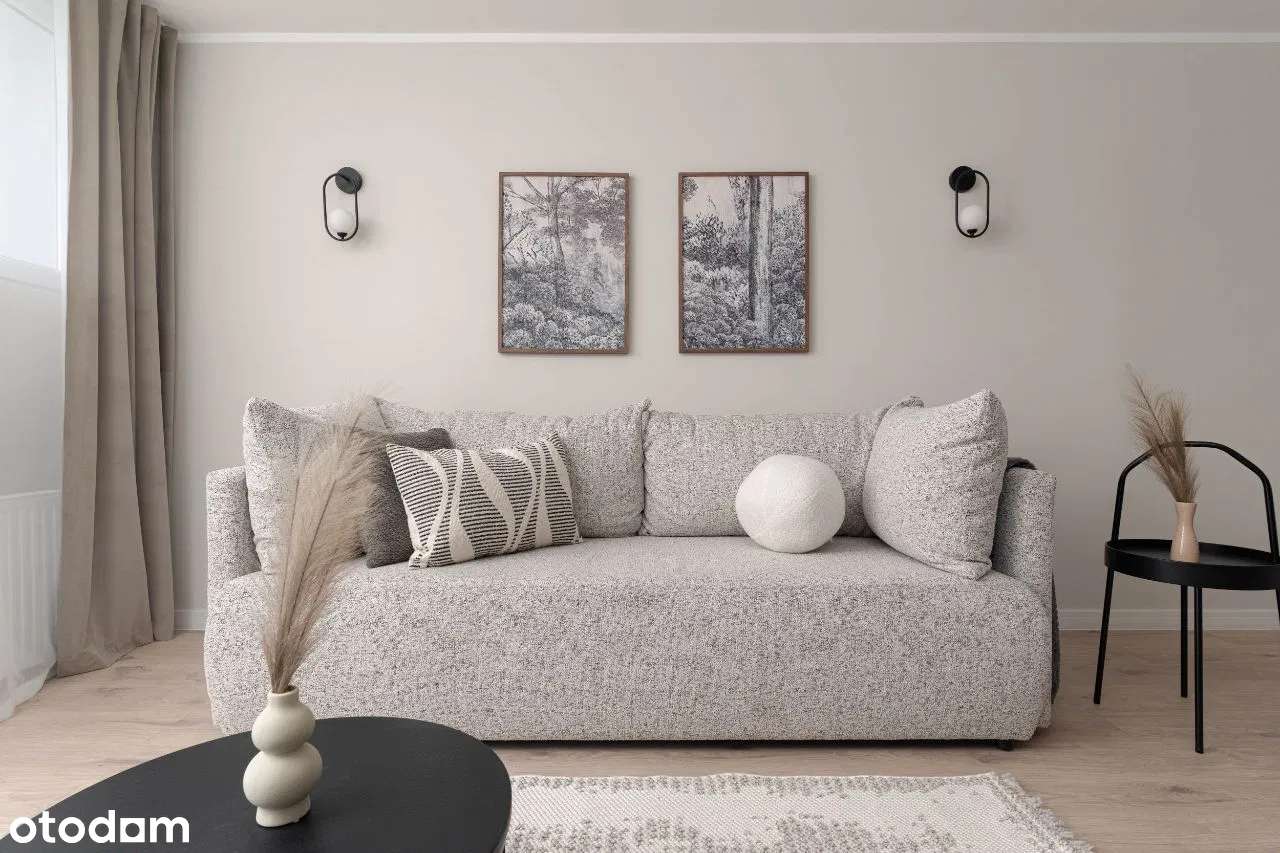 Wyposażone 2-pokojowe mieszkanie z osobną kuchnią. 45m2-1