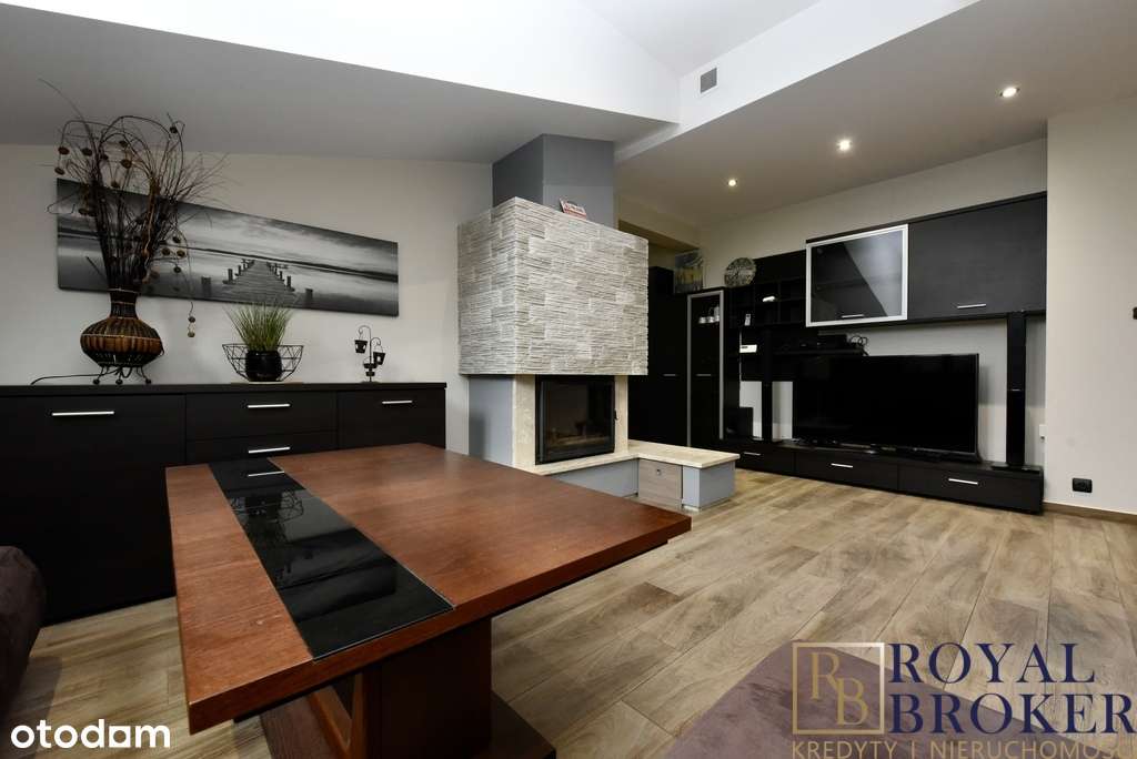 Przestronny apartament 100 m² z kominkiem| Centrum