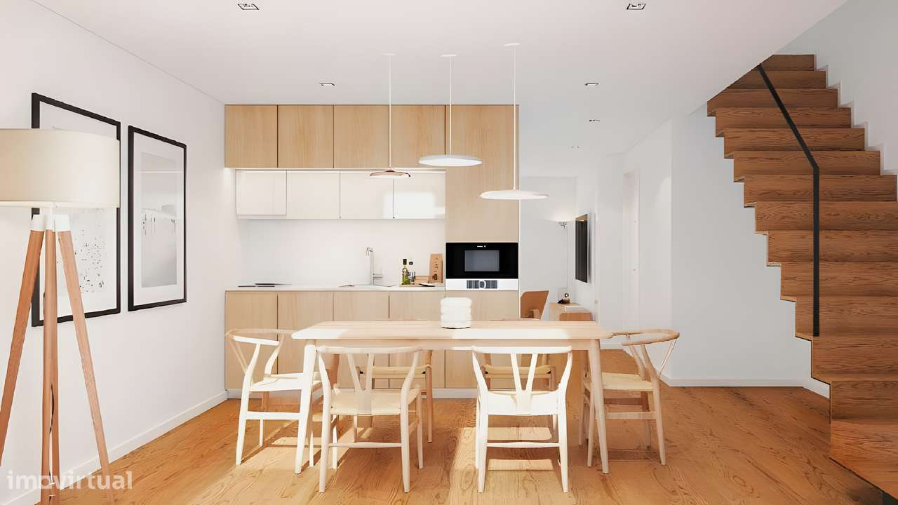 Apartamento T2 Duplex com 100 m2 - Grande imagem: 5/12