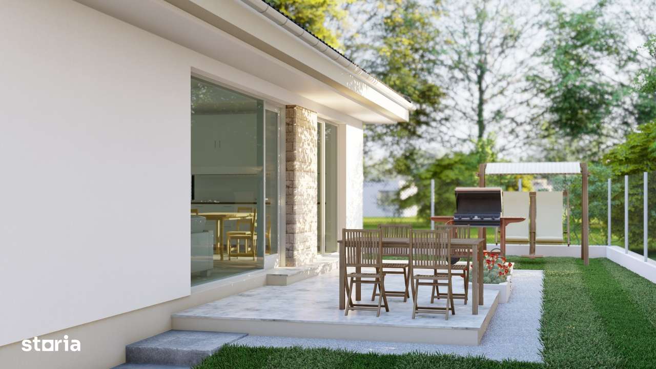 Casă nouă de vânzare –plan parter – Cartier Grigorescu, Oradea - Imagine principală: 5/8