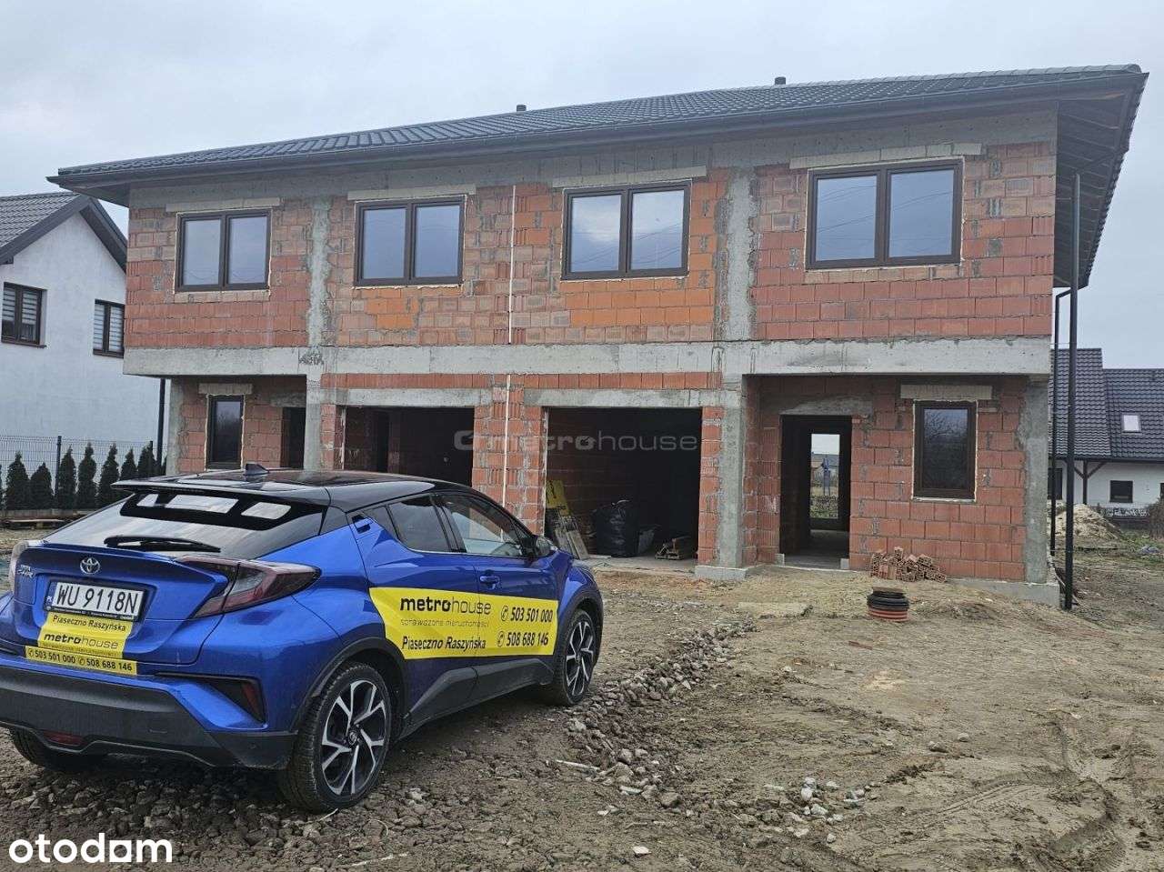 Baszkówka | Nowy bliźniak z ogródkiem i systemem smart-7