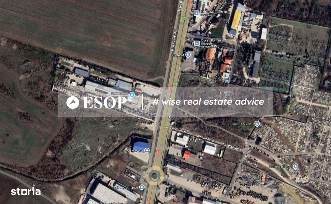 2.387 mp, Jilava, deschidere 50 m, Sos. Giurgiului, ID 15480-3