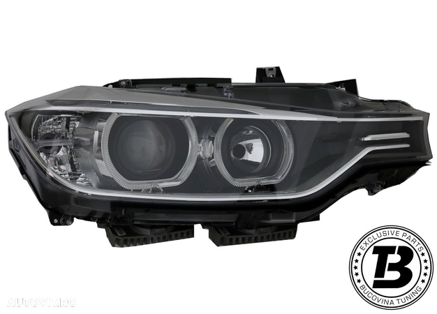 Faruri LED Angel Eyes compatibile cu BMW Seria 3 F30 F31 - 3