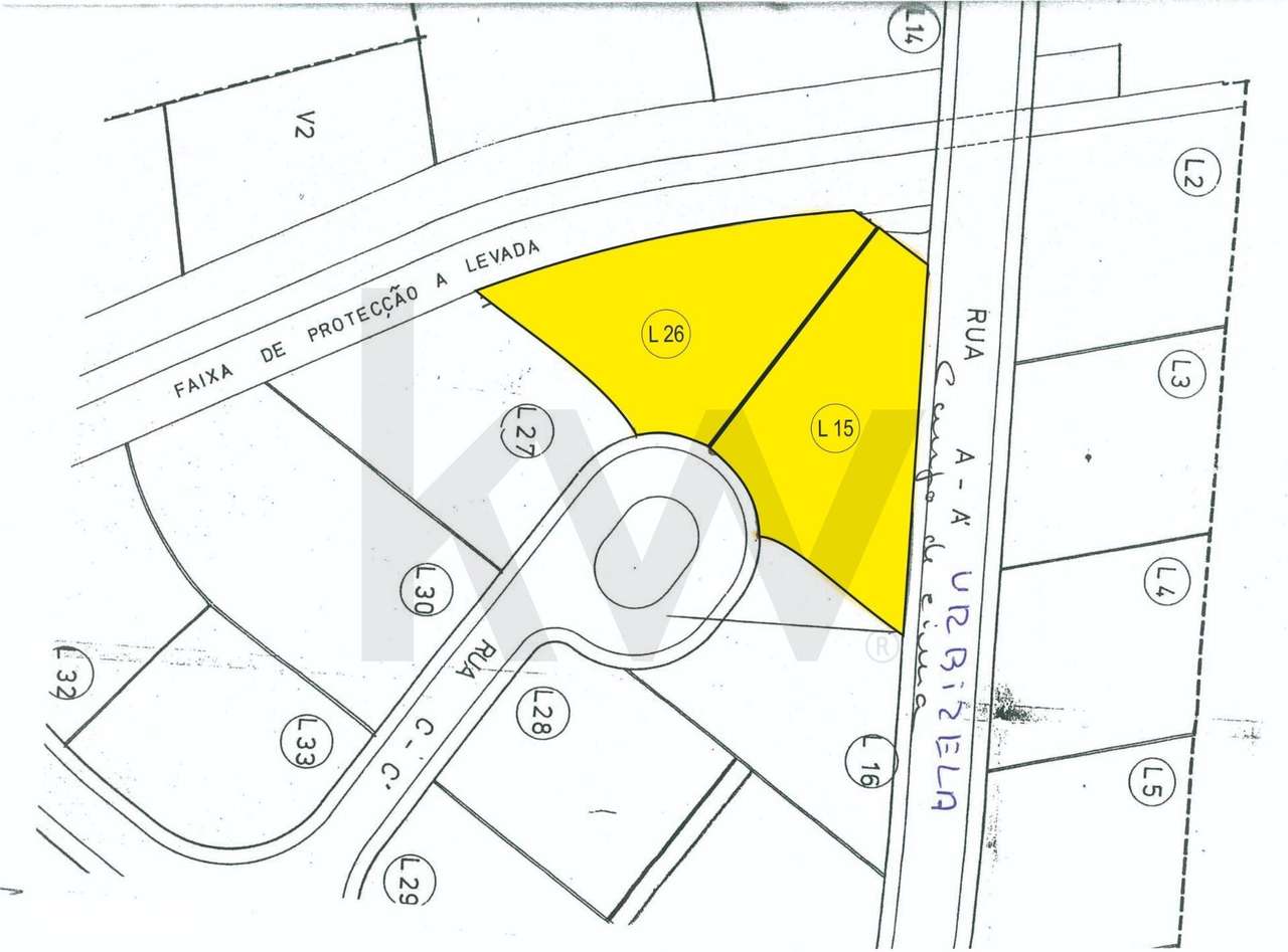 2 Lotes num Terreno - Venda - Urbanização Urbizela Sitio do Campo de C - Grande imagem: 5/15
