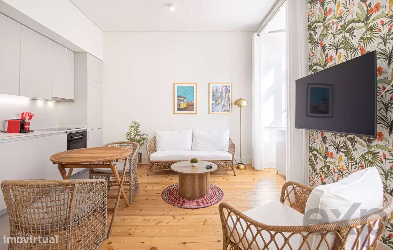 Apartamento T1 de luxo numa das zonas mais prestigiadas e vibrantes da - Grande imagem: 4/35