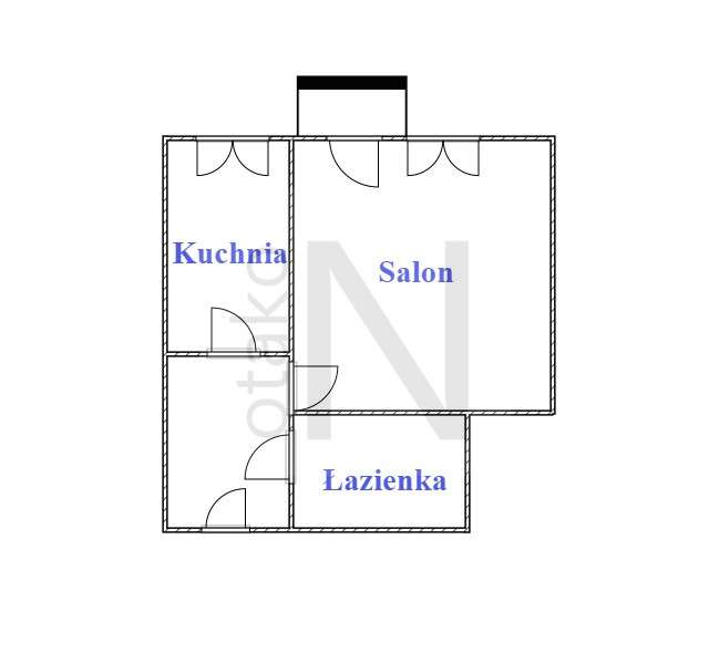 Okazja!!! Kawalerka do wejścia | Balkon | 31M-4