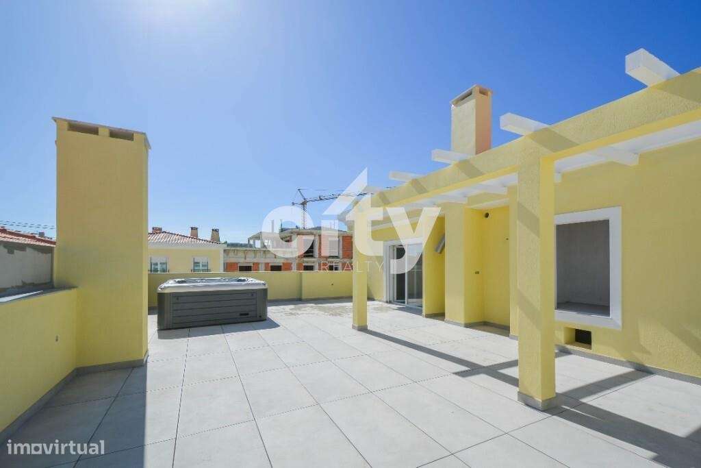APARTAMENTO T4 DÚPLEX  COM TERRAÇO e JACUZZI PRIVATIVO EM MAFRA-13