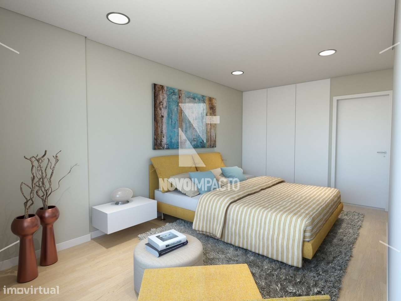Apartamento T2 com 2 Lugares de Parqueamento | Varandas de 28 m² |...-5