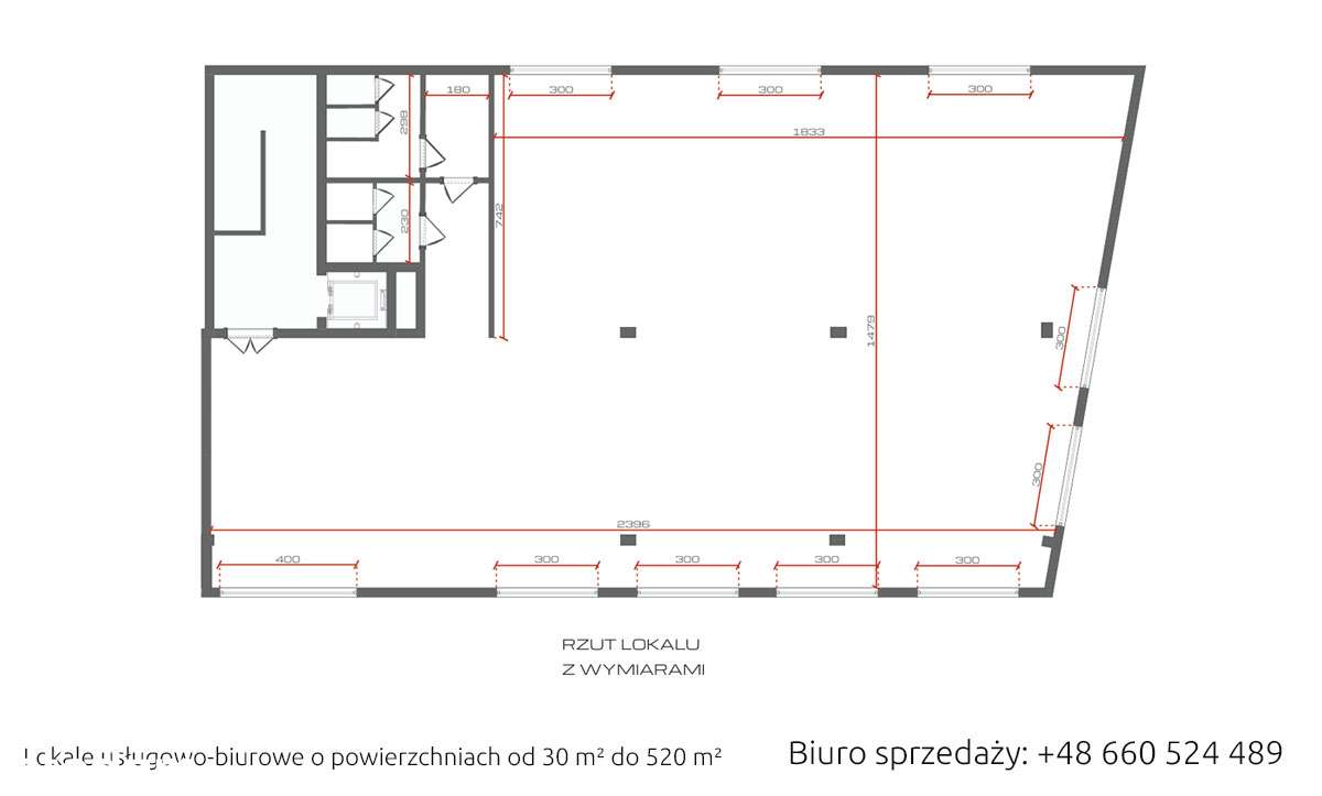 Ostatnie lokale w nowoczesnym budynku - Pełny obrazek: 4/7