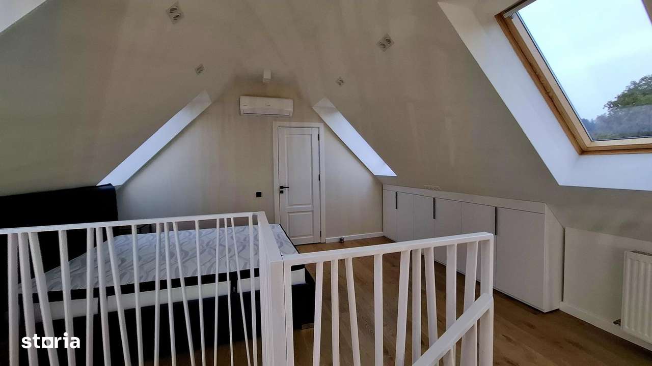 OPORTUNITATE- De vanzare penthouse finisat , mobilat/utilat-5