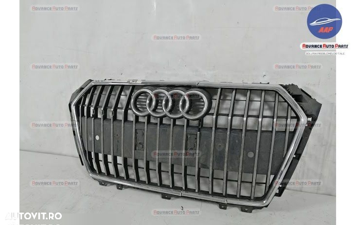 Grila Centrala originala AllRoad Audi A4 B9 2015 2016 2017 2018 2019 2020 Sedan 8W0853C51 R - 2