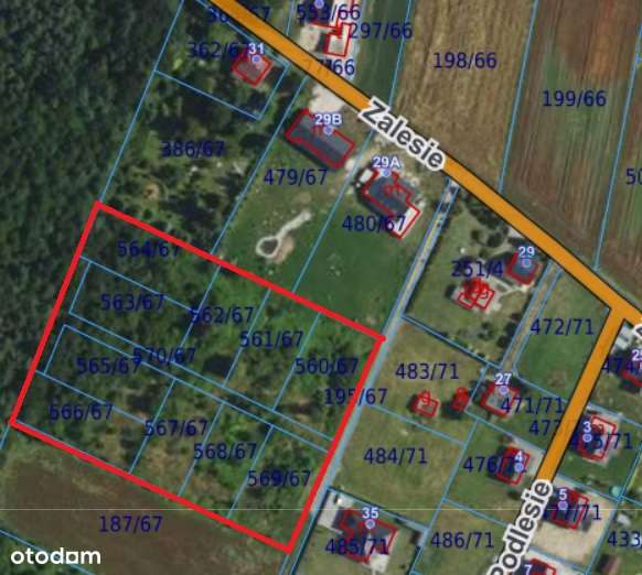 Nieborowice działka budowlana-3