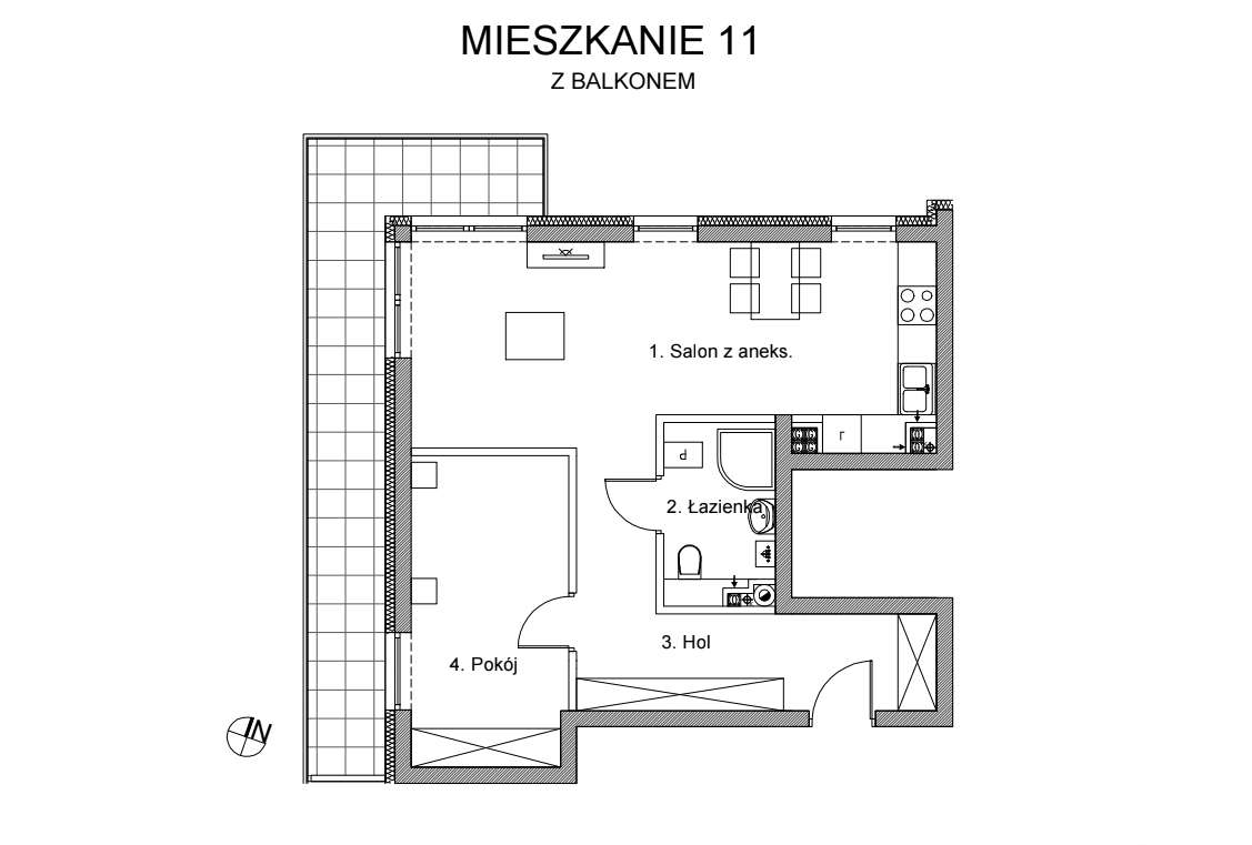 Apartament Tarasy Wenecji II - Pełny obrazek: 5/5