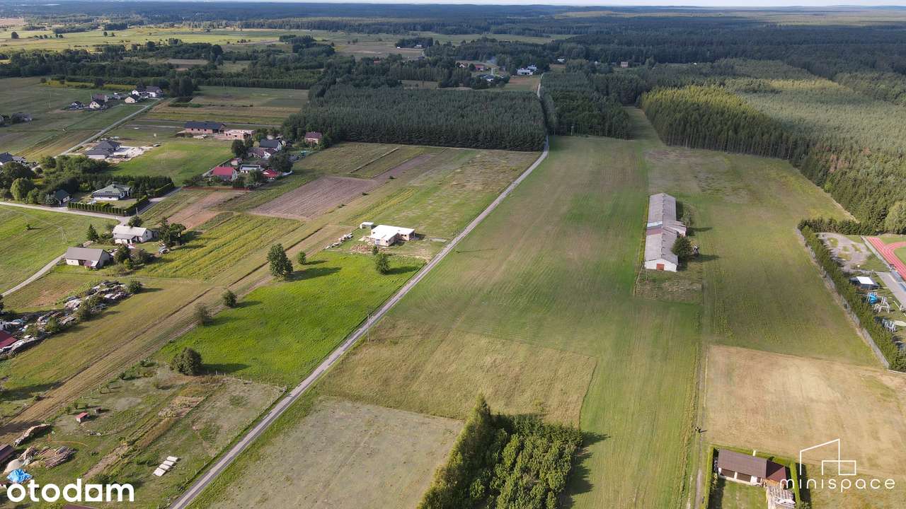 Działki budowlane w Dobryninie | 4 parcele z Warunkami Zabudowy-3