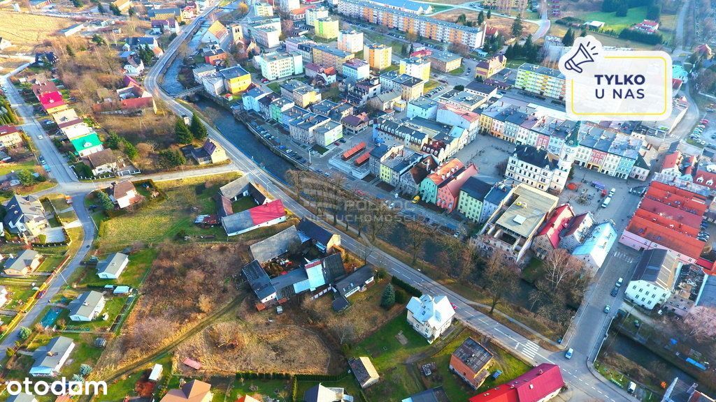 Działki budowlane w centrum Lądek Zdrój 2066 m2