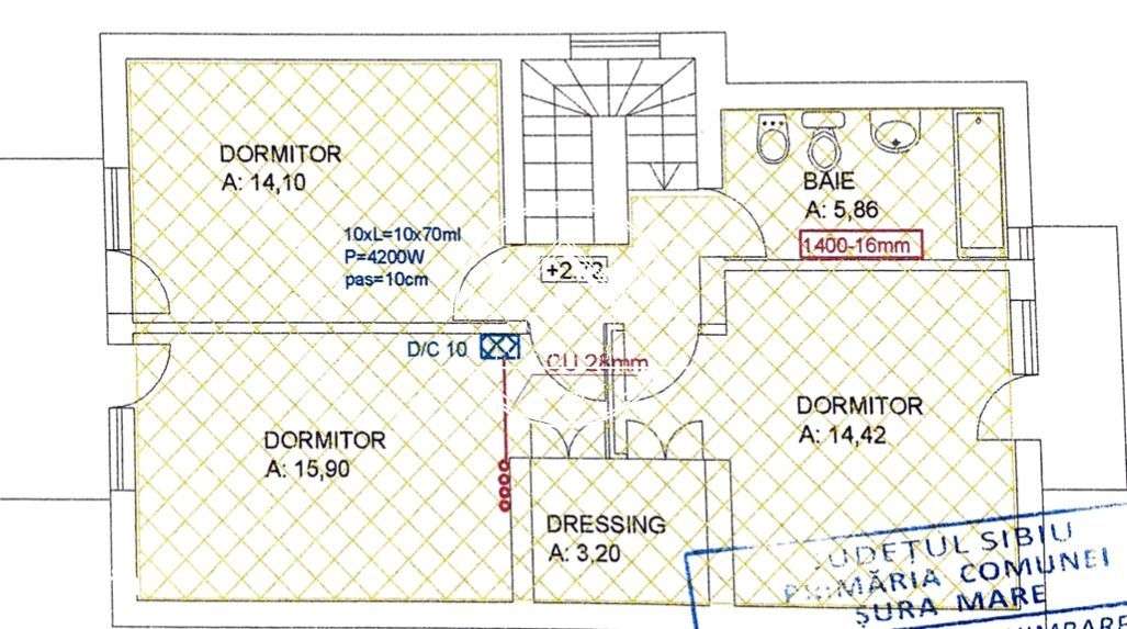 Casa individuala de vanzare in Sibiu, cu 4 camere si 186 de mp utili-4