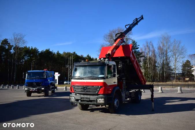 Mercedes-Benz Axor 4x2 Palfinger PK 12001 HDS Żuraw Wywrotka Crane Kiper - 16