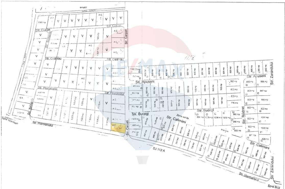Teren intravilan cu dublu front stradal I Poiana Craitelor I Bod - Imagine principală: 4/4