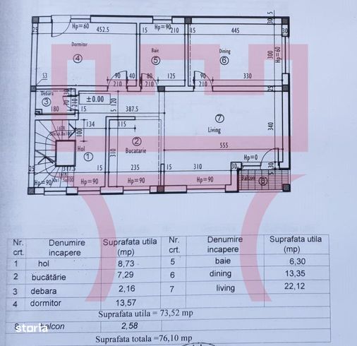 Apartament in casa la etajul 1 cu gradina 80mp si parcare-5