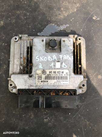 Ecu calculator motor Skoda Fabia 2 1.4TDI - 1