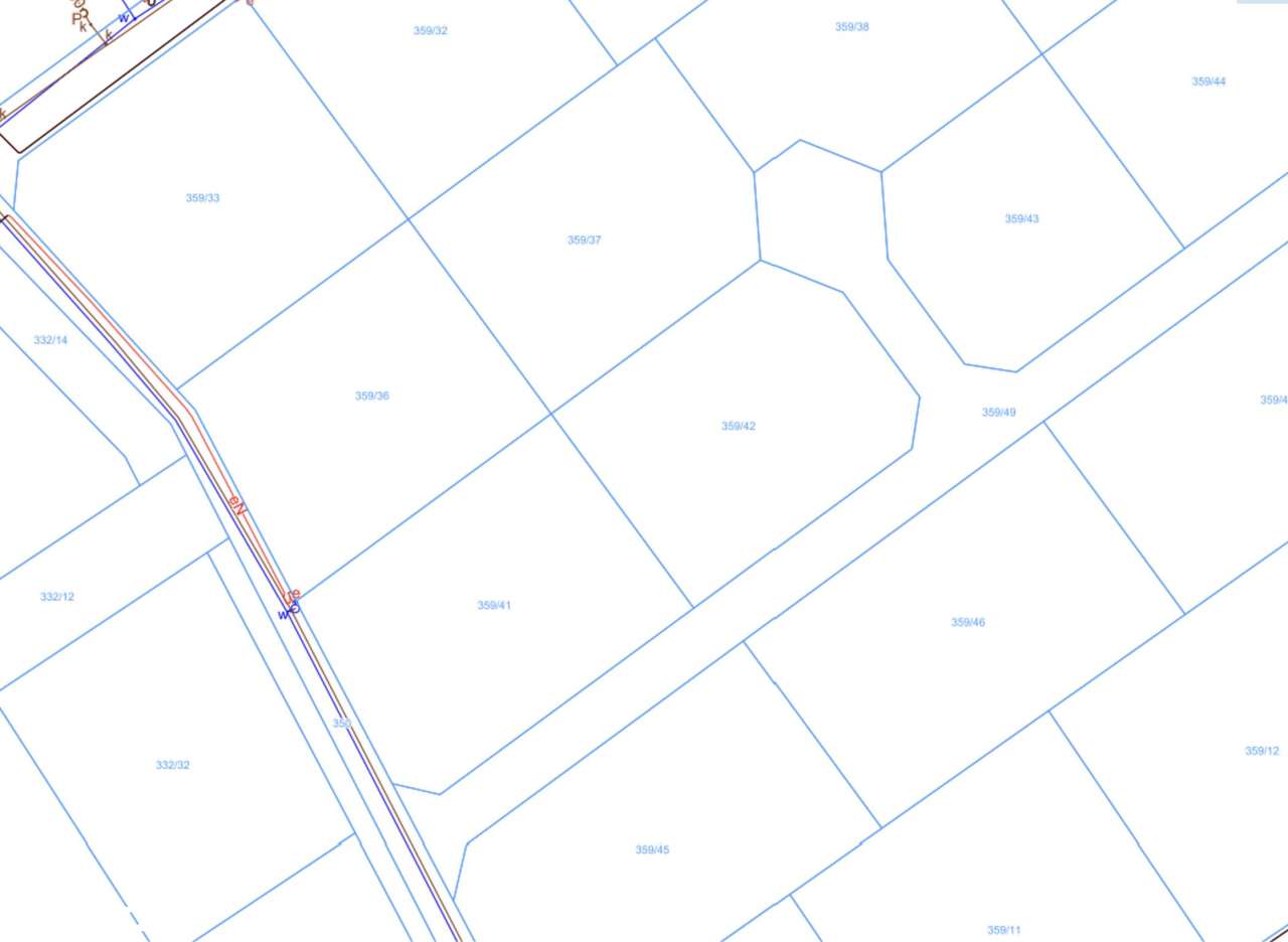Działka budowlana z WZ  830 m² — Karczów, gm. Dąbrowa-3