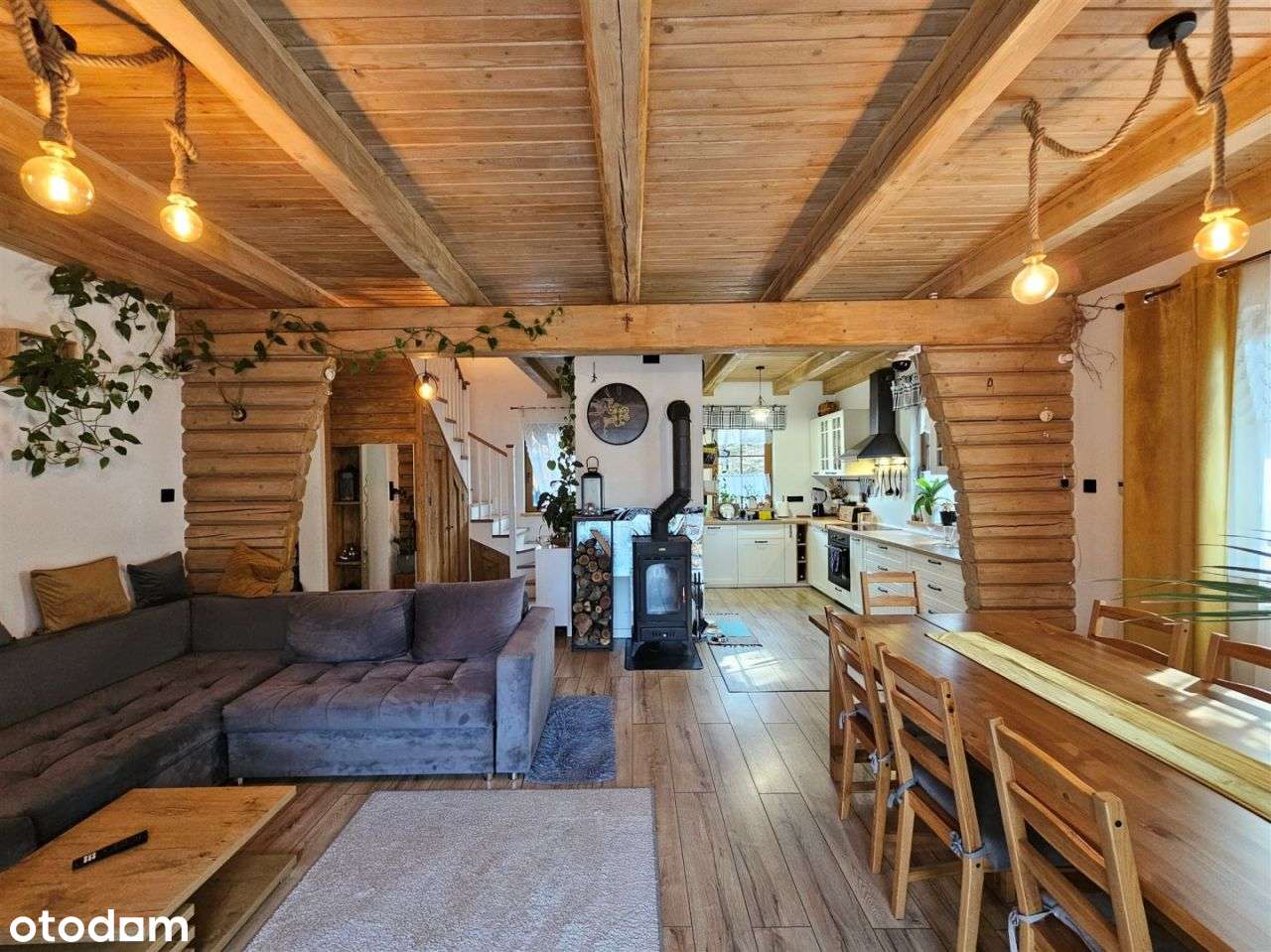 Drewniany dom 100 m² Trzebunia.-11