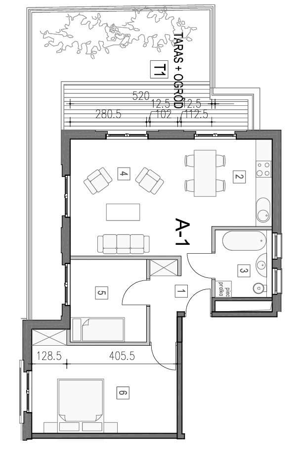 Turniejowa 10B |2 pok| ogródek| 2 tarasy|kamerlane-18