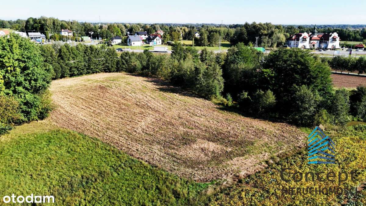 Działka budowlana 45 arów – Łazy-5